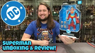 Superman Classic DC McFarlane Multiverse Unboxing & Review!