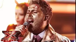 Andrea Faustini sings Take That's Relight My Fire | Live Week 4 | The X Factor UK 2014 ONLY SOUND