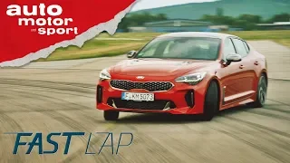 Kia Stinger GT: Rakete oder Rohrkrepierer? Fast Lap | auto motor und sport