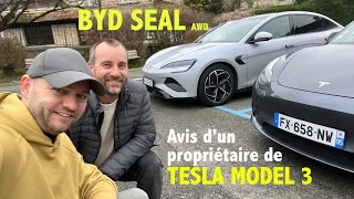 BYD SEAL Avis d'un propriétaire de Tesla Model 3