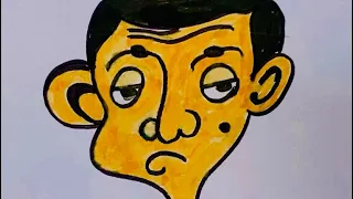 Mr . Bean’s mind refresh #youtubevideo #drawing #vairal #mrbean #video