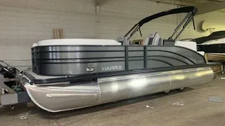 2022 Harris 210 Sunliner CWDH Classic Pontoon Walkthrough Boat Tour SkipperBud's