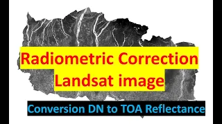 Radiometric and atmospheric correction of satellite images in ArcGIS