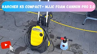 Karcher K5 Compact test, with MJJC Foam Cannon Pro 2.0 and Dunking Biscuit Velvet shampoo