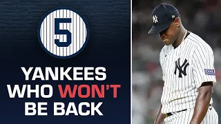 5 Yankees Who WON'T be back in 2024