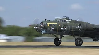 B17 "Texas Raiders" Taxi and Takeoff