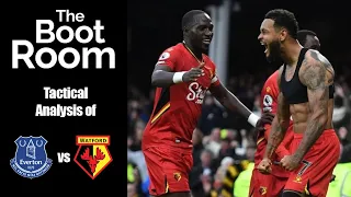 Everton 2 Watford 5 - Tactical Analysis in the Boot Room