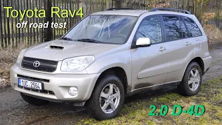 Toyota RAV4 2.0 D-4D 2gen OFF ROAD TEST