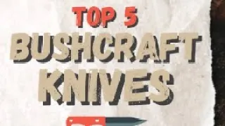 My Top 5 Bushcraft Knives After Multiple Years of Use #camping #bushcraft #knifeskills