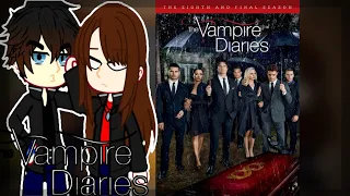 Tvd React a (damon,elena,stefan, bonie e caroline) tik toks |br