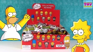 Simpsons Figural Keyring Full Set Blind Bag Opening Unboxing Toy Review | PSToyReviews