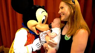 Baby's First Trip To Disney World! | Meeting Mickey, Riding Dumbo & The Little Mermaid!