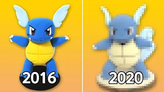 Pokémon Clay Art: Wartortle!! Water-type Pokémon & Compare with 2016 Wartortle