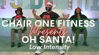 Christmas Chair Workout (Low) - Oh Santa by Mariah Carey, Ariana Grande, Jennifer Hudson