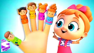 Daddy Finger, Mommy Finger | Finger Family Song + More Super Supremes Rhymes for kids