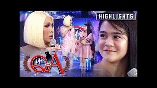 Vice gets mad at Sanrio for wearing a similar dress as his | It's Showtime Mr. Q and A