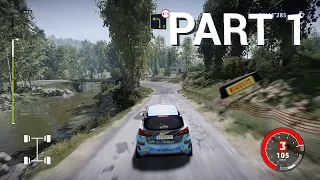 WRC 10 - FIA World Rally Championship  -  Career Mode  -  Part 1