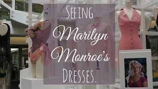 Seeing Marilyn Monroe's Dresses!!! |LulabelleMUA
