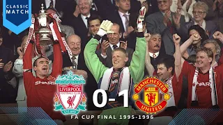 Liverpool vs Manchester United 0-1 || FA Cup Final 1995-1996