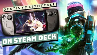 Destiny 2 Lightfall Review on The Steam Deck