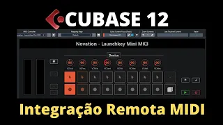 MIDI REMOTE - NOVO RECURSO DO CUBASE 12 - CONFIGURANDO DO ZERO   PTB