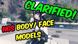 [PSO2] Further Explanation on NGS Body/ Face Type