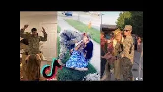 Military Coming Home Tiktok Compilation  Most Emotional Compilations #39