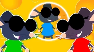 Three Blind Mice | Nursery Rhymes For Kids And Childrens | Baby Songs | kids tv rhymes videos