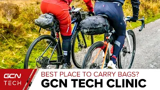 Best Place To Mount Bags To Your Road Bike? | GCN Tech Clinic #AskGCNTech