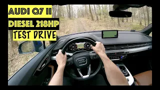 2017 Audi Q7 Quattro 3.0TDi 218HP | POV TEST DRIVE | SPECS | 0-100 by #GearUp