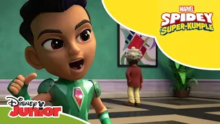 🦖 Dinozaurowy kumpel | Spidey i Super-Kumple | Disney Junior Polska