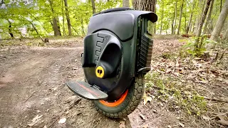 InMotion V12 High Torque Electric Unicycle - POV Riding Impressions