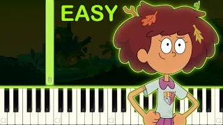 AMPHIBIA - EASY Piano Tutorial
