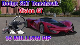 Dodge SRT Tomahawk X Vision GT 10 MILLION HP at Highways Japan | Logitech G29 Gameplay