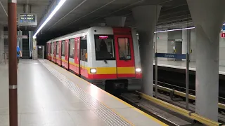 Warszawa - Przejazd metrem Alstom Metropolis 98B #29 - M1 Wawrzyszew - Centrum