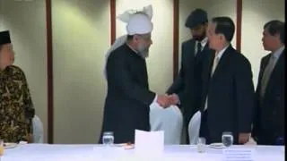 Visit of Singapore by Hadhrat Mirza Masroor Ahmad, Islam Ahmadiyya (Urdu)