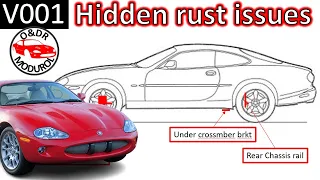 Jaguar XK8 Hidden Rust problems V1 / XKR (X100)