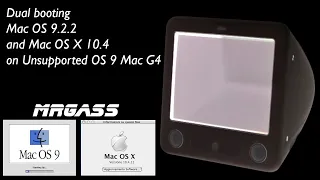 How to install Mac OS 9.2.2 on Unsupported Mac G4 and dual booting with OS X 10.4 (ITA - ENG)