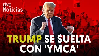 Trump baila a ritmo de YMCA de los ‘Village People’ y desata un reto en TitTok | RTVE Noticias