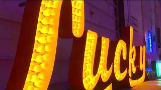 Neon pop-up gallery shines a light on city’s past