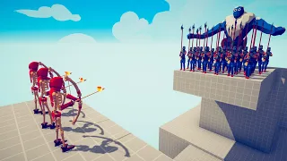 3 SKELETON ARCHER GOD vs 100x UNIT | TABS - Totally Accurate Battle Simulator