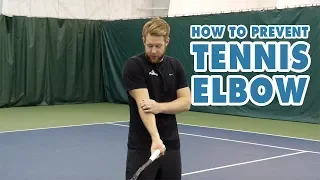 How To Prevent Tennis Elbow - Tennis Health Tip