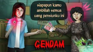 GENDAM Ibu2 di pasar & kuras uangnya #HORORMISTERI | Kartun Hantu, Animasi Horror Hipnotis