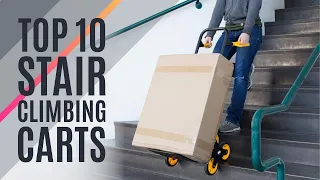 Top 10: Best Stair Climbing Hand Trucks of 2023 / Heavy-Duty Hand Cart, Climber Hand Truck