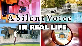 Visiting the BIZZARE real life locations from A Silent Voice