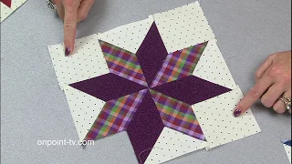 Lone Star Quilt #10 - Set In Seams Steps