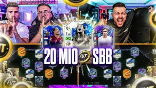 20 MILLIONEN COINS Squad Builder Battle VS  @GamerBrother   ☠️☠️FIFA 23