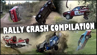 BIG RALLY CRASH COMPILATION 2023 - 10 years of Swedish Rally Crashes 2013-2023