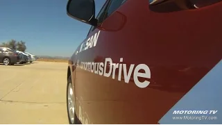 Nissan demonstrates autonomous driving technology