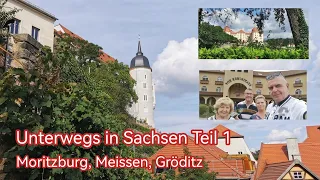 Unterwegs in Sachsen. Moritzburg, Meissen und Hotel "Spanischer Hof" Gröditz...